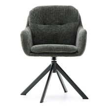 Seymour Chenille Swivel Armchair